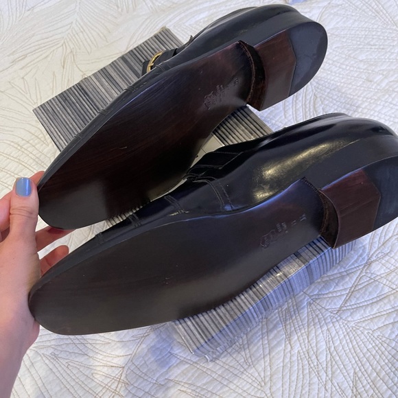 Vintage Romano Martegani Black Loafers NWT - Picture 6 of 11